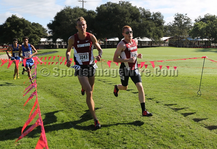 2014StanfordCollMen-332.JPG - College race at the 2014 Stanford Cross Country Invitational, September 27, Stanford Golf Course, Stanford, California.